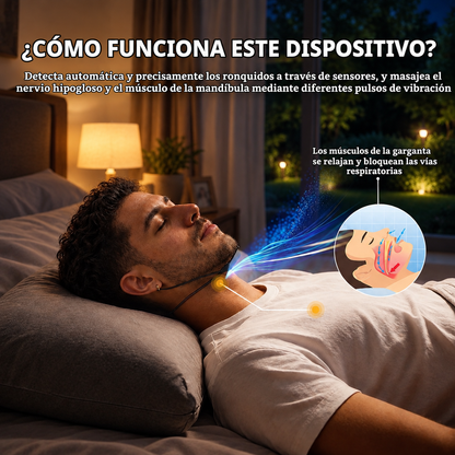 Corrector de respiración para combatir los ronquidos