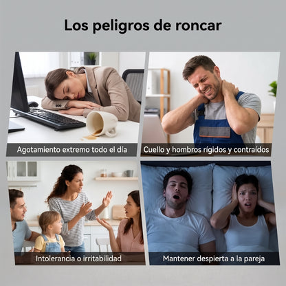 Corrector de respiración para combatir los ronquidos