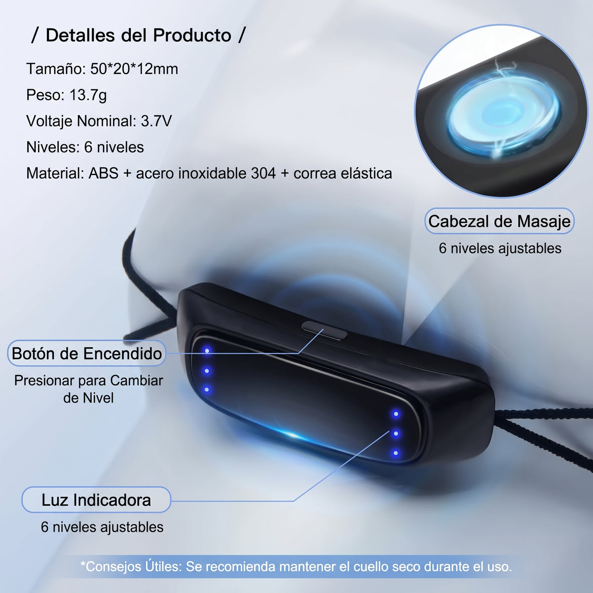 Corrector de respiración para combatir los ronquidos